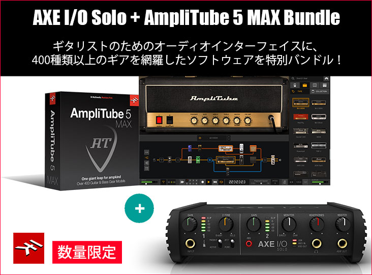 Amazon.com: IK Multimedia AXE I/O SOLO premium 2-in 3-out 24