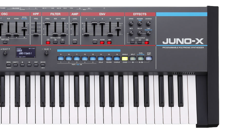 【楽天スーパーセール】 | RolandがJUNO-Xを発表！新開発ネイティブエンジンも搭載で、3種のJUNOがこの1台に！ Rock 音響機器 DAW  DTM | Company oN 靴