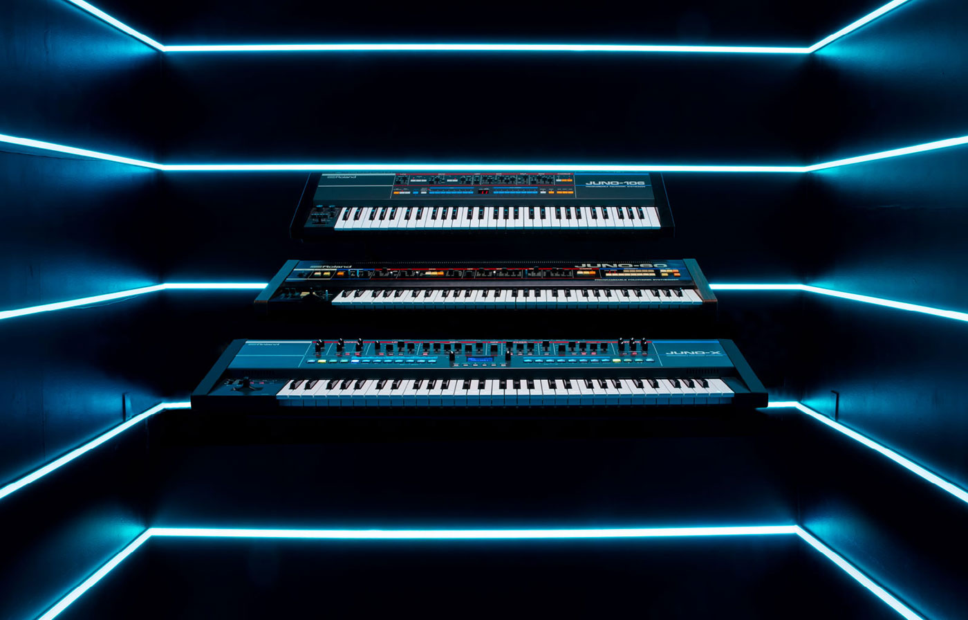RolandがJUNO-Xを発表！新開発ネイティブエンジンも搭載で、3種