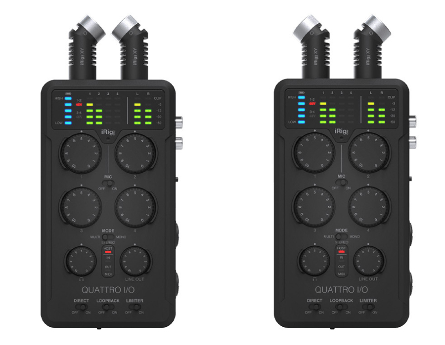 IK Multimediaがプロ仕様の4イン/2 アウトのポータブルオーディオ