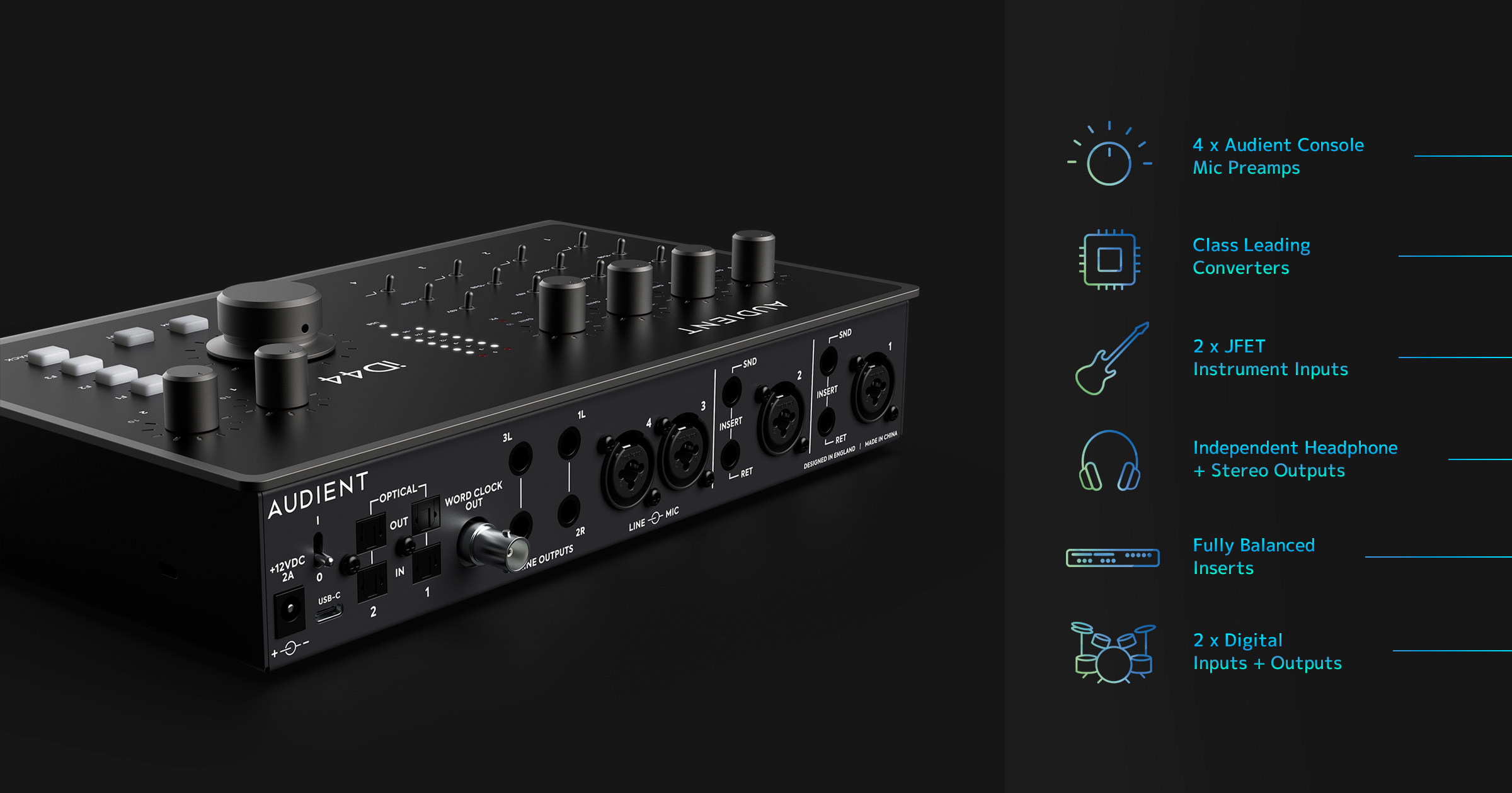 AUDIENT iD4mkII オーディオインターフェイス 送料無料 | Sound