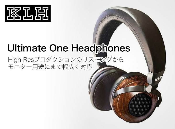 KLH AudioからUltimate Oneヘッドフォン発売！ | Rock oN Company