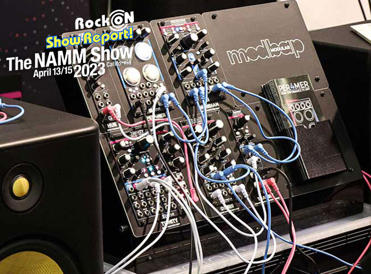 NAMM 2023 Day 2 : Modbap Modular | Rock oN Company | DTM DAW 音響機器