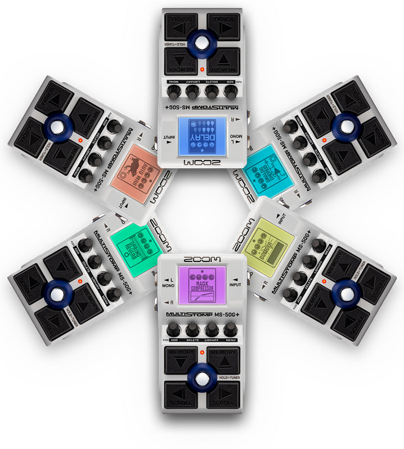MS-50G MultiStomp Guitar Pedal | ZOOM