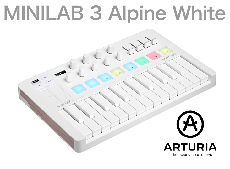 Arturia Minilab3 【美品】です Arturia MiniLab 3 (Mint Edition) - Perfect Circuit