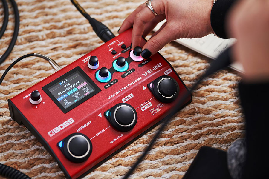 Rolandがボーカル・エフェクターVE-22、キャリング・バッグCB Rolandがボーカル・エフェクターVE-22、キャリング・バッグCB