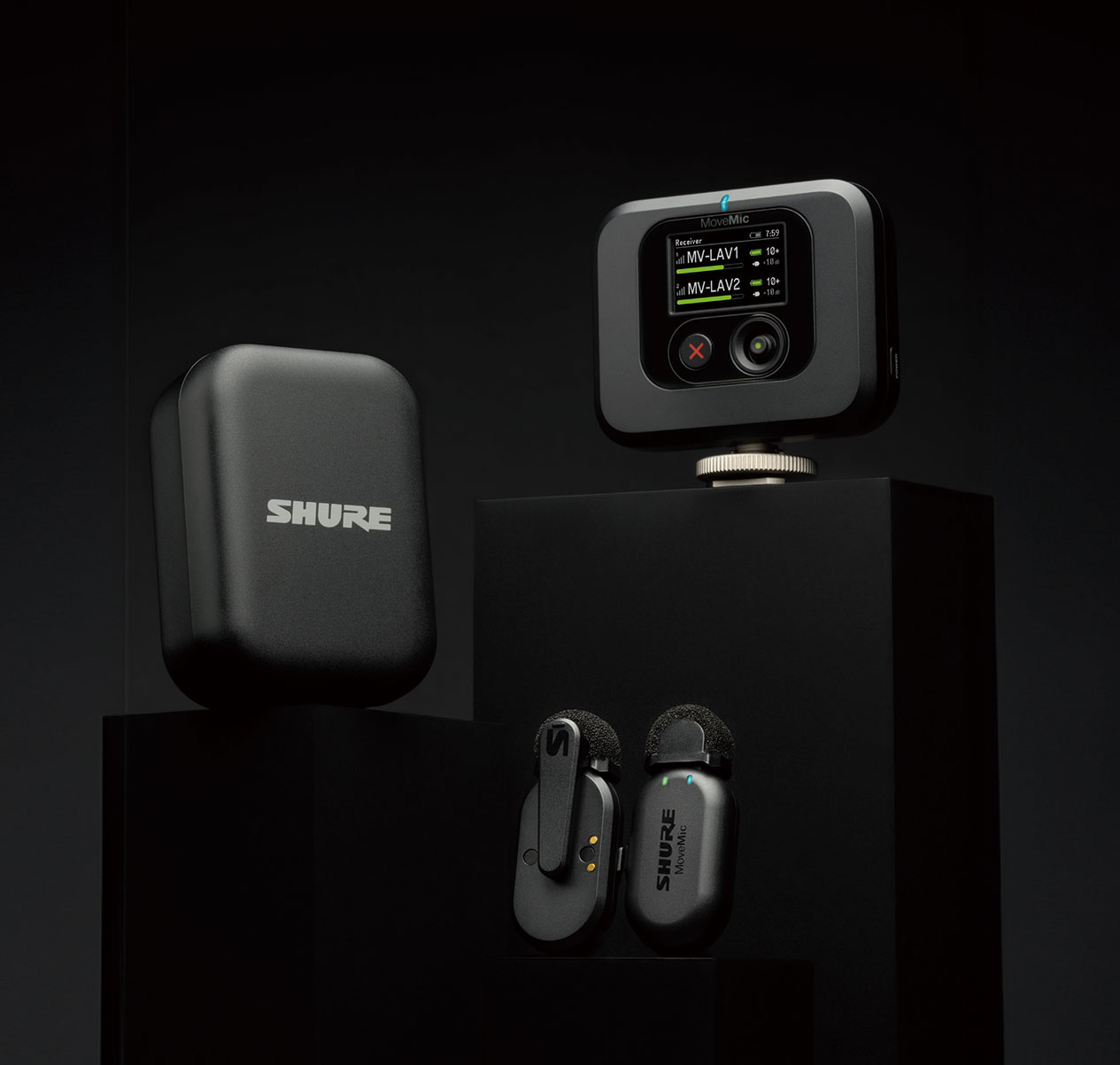 Shureがクリップオン・ワイヤレスマイクロホンの新製品「MoveMic Shureがクリップオン・ワイヤレスマイクロホンの新製品「MoveMic