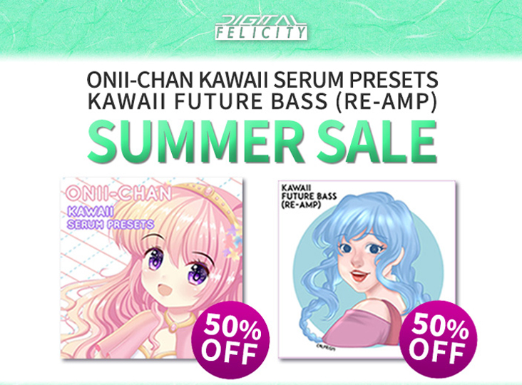 DIGITAL FELICITY 定番のFUTURE BASSパックが50% OFF！