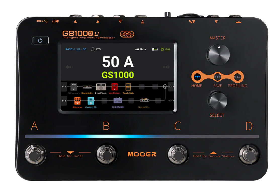 Mooerがマルチエフェクターの新製品「GE150 Plus Li」「GE200