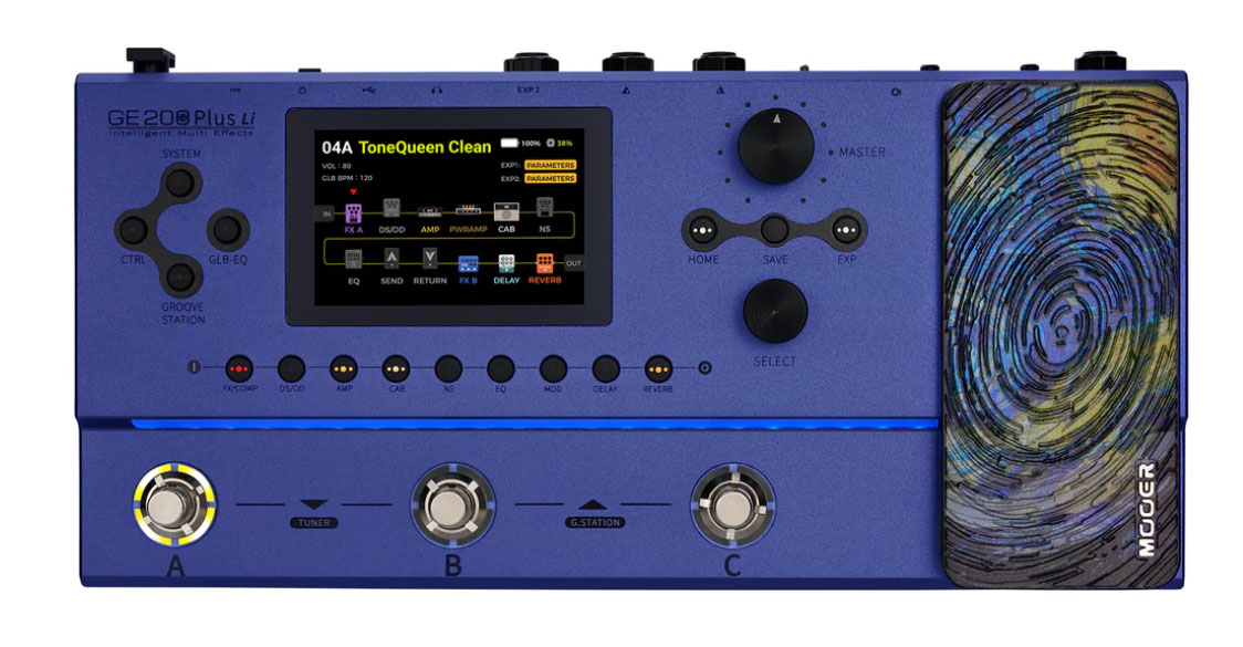 MOOER GE1000Li マルチエフェクター 美品!! Mooer GE1000Li