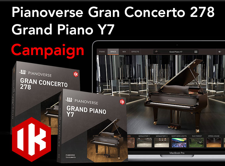 Pianoverse Gran Concerto 278 / Grand Piano Y7 日本限定プロモーション