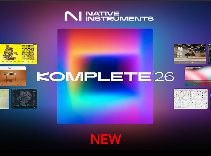 Native Instrumentsが、「Komplete 26」を発表！最大65製品もの新規