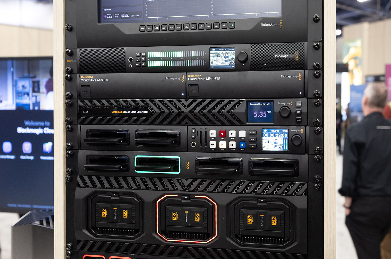 NAMM 2026 : Black Magic Design Booth