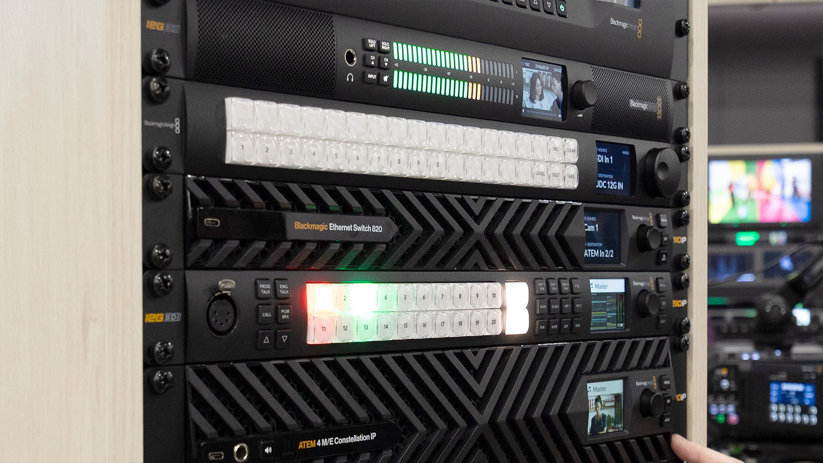 NAMM 2026 : Black Magic Design Booth