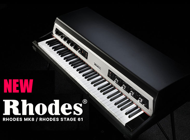 エレクトリック・ピアノの代名詞的ブランド「Rhodes」が、次世代モデル