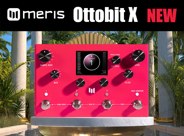 Merisより、ビットクラッシャー＆ステップシーケンサー複合機「Ottobit