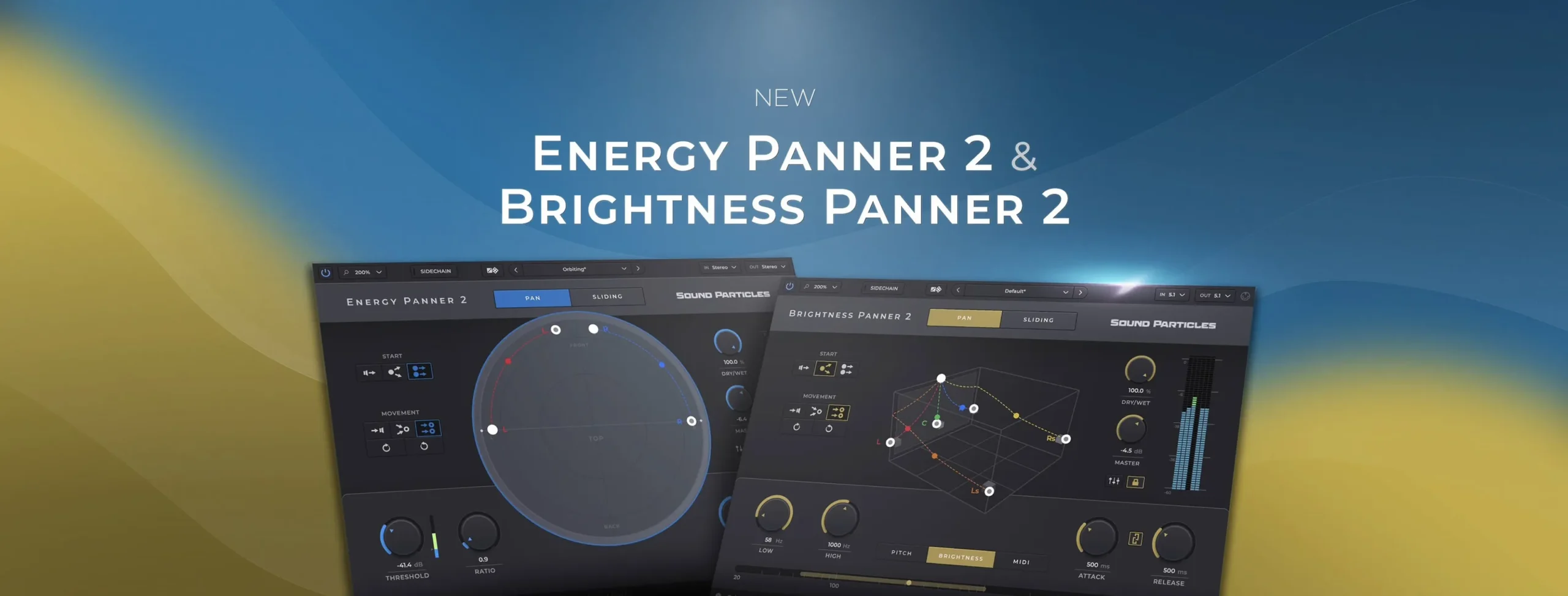 Energy Panner 2 & Brightness Panner 2