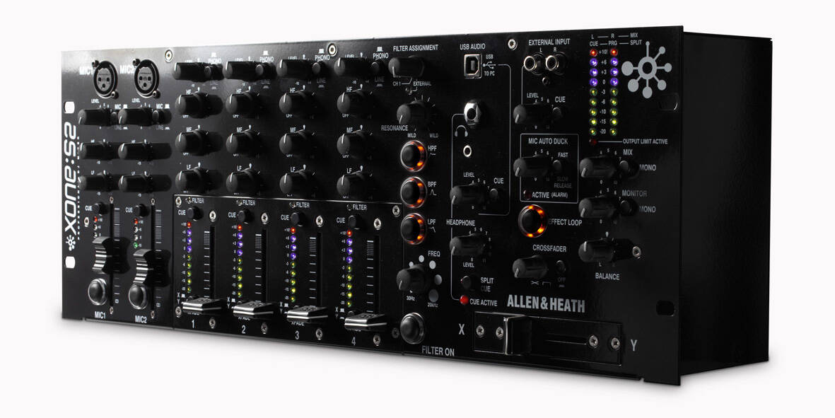 Allen&Heath Xone S2 DJミキサー Allen&HeathがXONE:S2をアナウンス